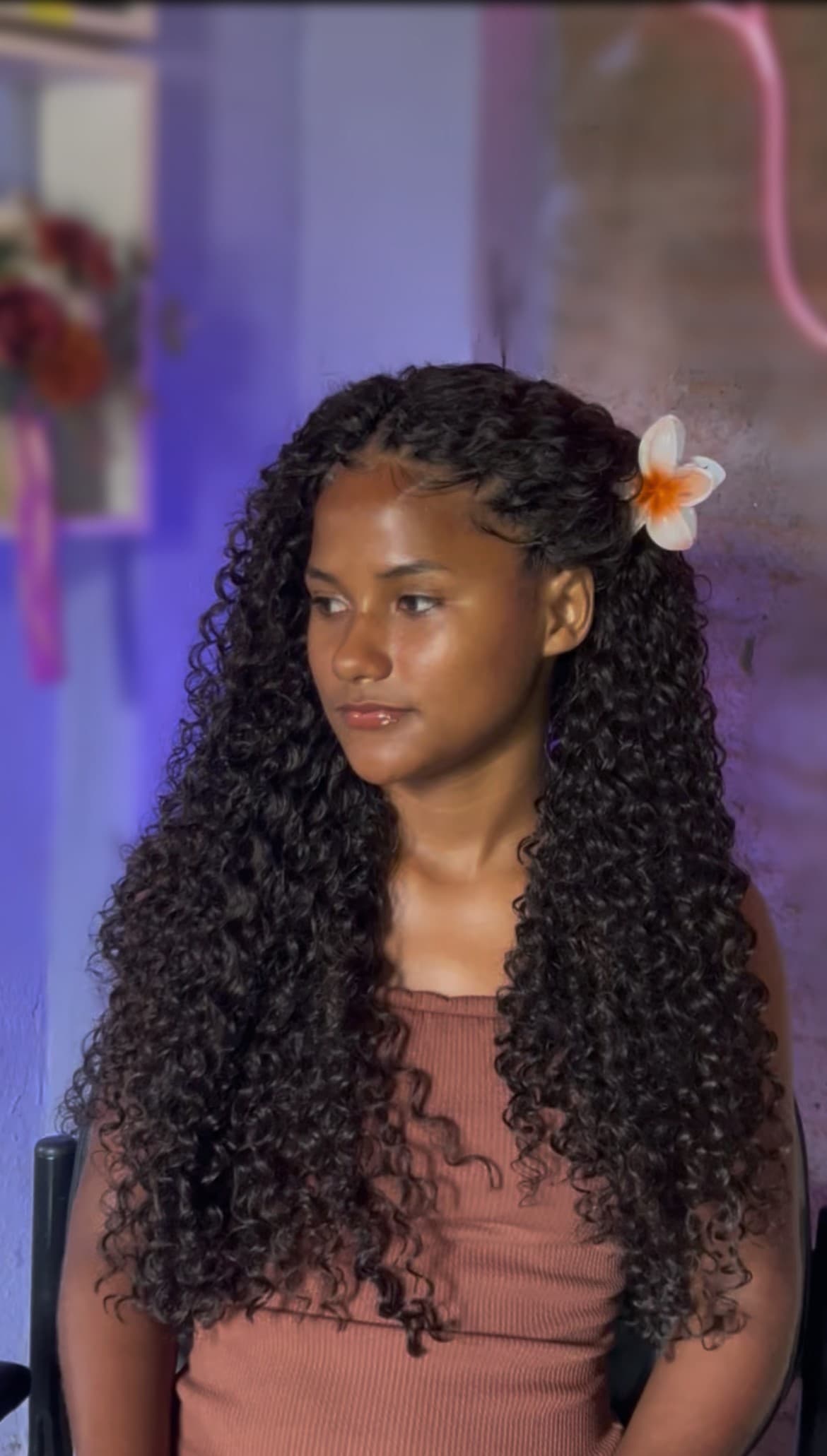 Entrelace com volume natural pela Kmilly Braids em Canaã dos Carajás